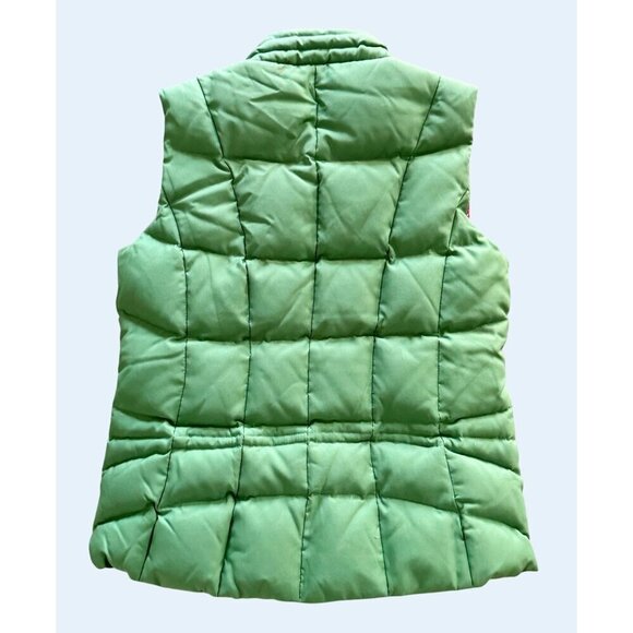 LILLY PULITZER Green Puffer Vest Preppy Outdoor Size Small - Picture 5 of 7